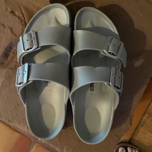Grey waterproof Birkenstock’s